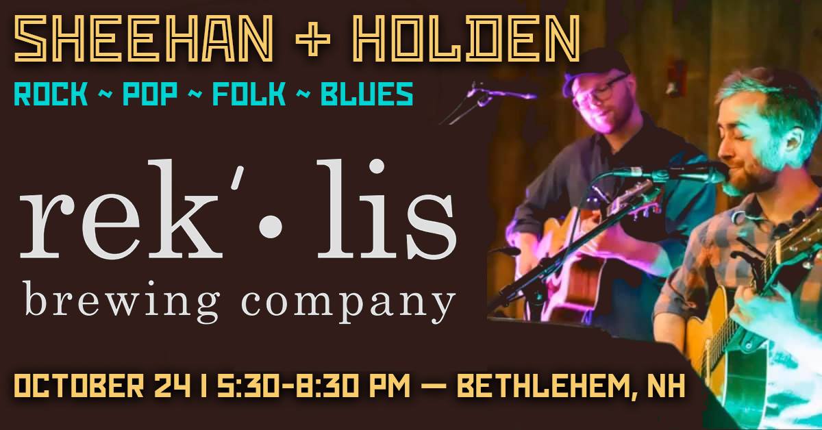 Sheehan & Holden at Reklis Brewing