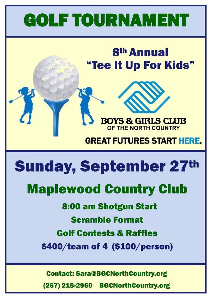 8th Annual Tee It Up For Kids Golf Tournament